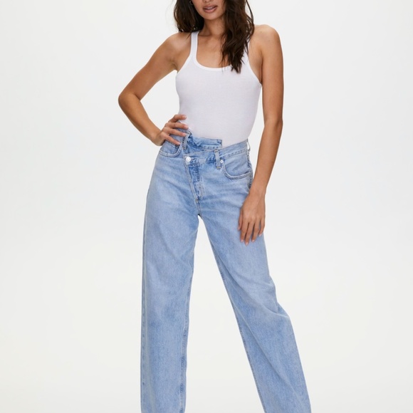 *SOLD* AGOLDE 👖 | Criss Cross Upsized Jeans - Picture 2 of 11